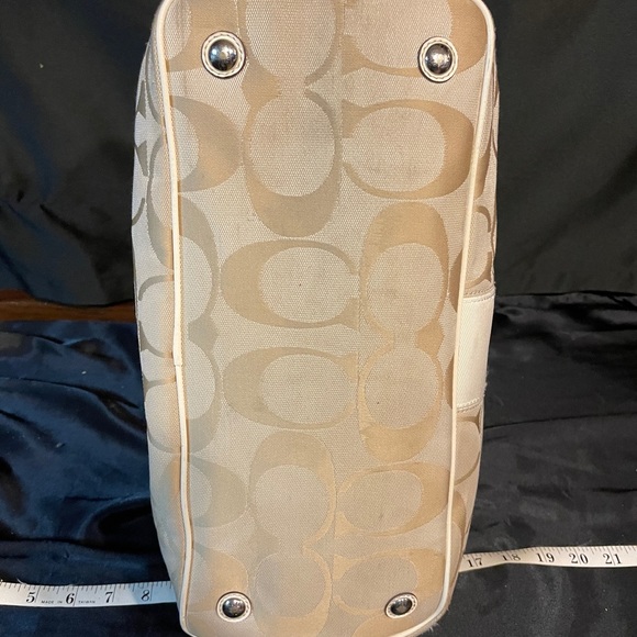 Coach signature strap kiss-locked frame Satchel - Picture 11 of 11